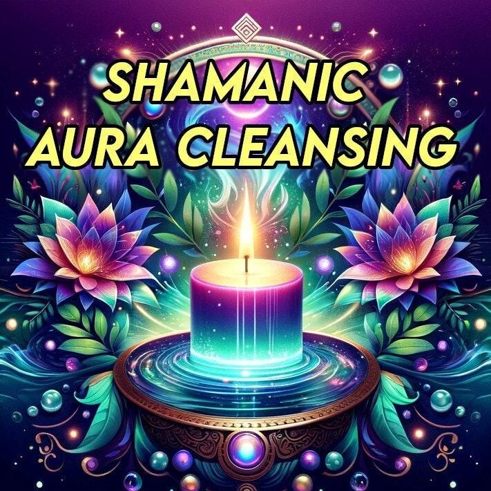 Shamanic Aura Cleansing Candle: Immediate Clarity & Balance